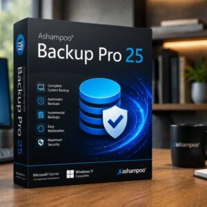 Ashampoo Backup Pro 25 (PC) – Perpetual License | Professional Backup & Data Protection Software