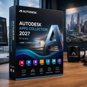 Autodesk Apps Collection 2027 (PC & Mac) – 1 User, 2 Years License | Complete Professional Design & Creative Suite