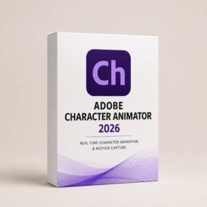 Adobe Character Animator 2026 (PC) – Refurbished Perpetual License | Professional Character Animation & Motion Capture Software