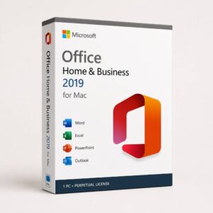 Microsoft Office Home & Business 2019 for Mac – Perpetual License | Word, Excel, PowerPoint & Outlook