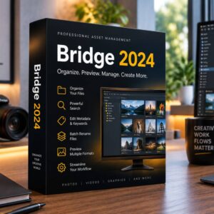 Adobe Bridge 2024 (Windows) – Refurbished Perpetual License | Professional Creative Asset Management Software