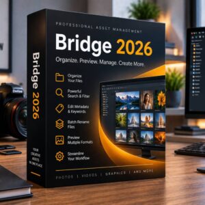 Adobe Bridge 2026 (Windows) – Refurbished Perpetual License | Professional Creative Asset Management Software
